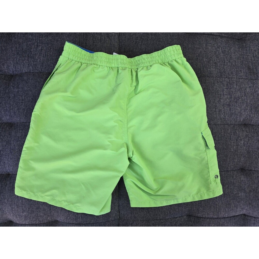 Polo Ralph Lauren Nylon Board Shorts Swim Trunks Green Cargo Men’s Small - Picture 4 of 7